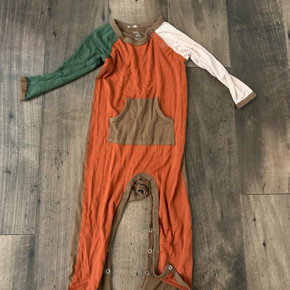 Colorful Long Sleeve Baby Romper